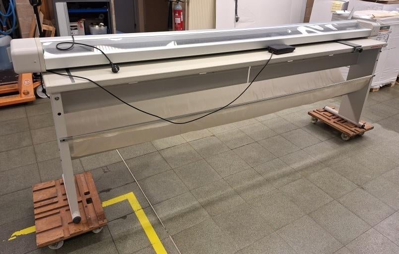 Grootformaat elektrische snijmachine.Electro power PLUS 250, Ophalen