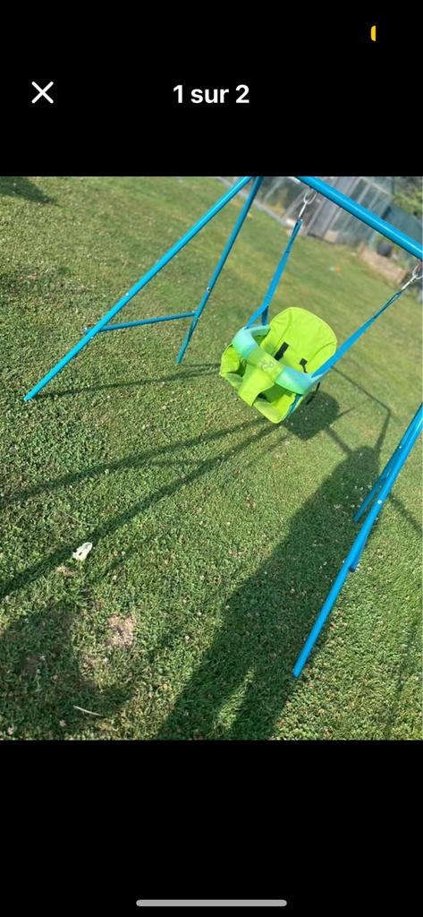 Balançoire, Enfants & Bébés, Jouets | Extérieur | Aires de jeux, Enlèvement, Comme neuf, Balançoire