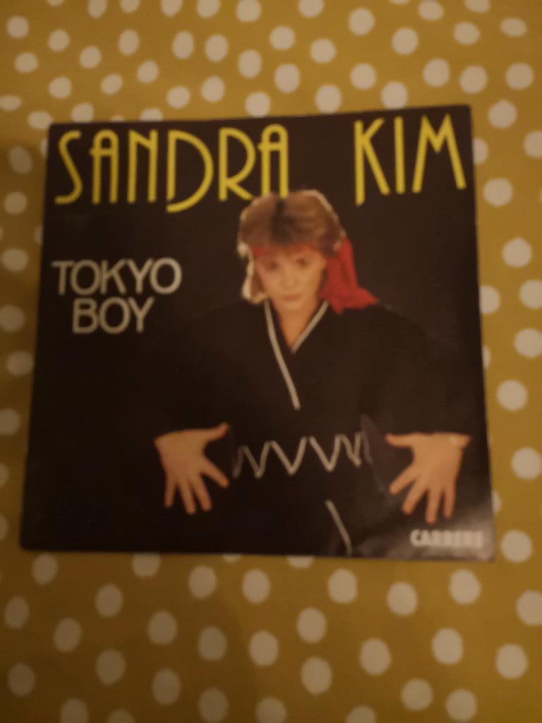 singel sandra-kim tokio boy(bpost gratis), Cd's en Dvd's, Vinyl Singles, 7 inch, Single, Ophalen of Verzenden, Zo goed als nieuw