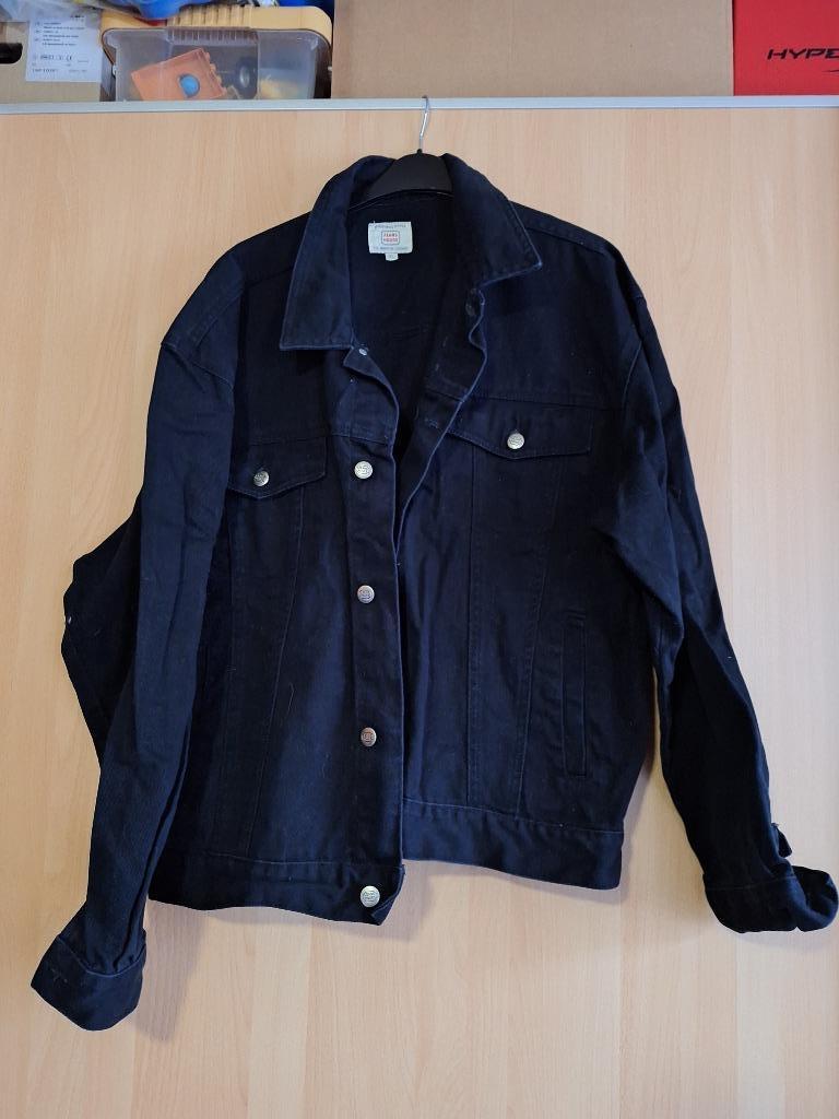 Zwarte jeans vest XL, Ophalen of Verzenden, Gedragen, Zwart, Jens House