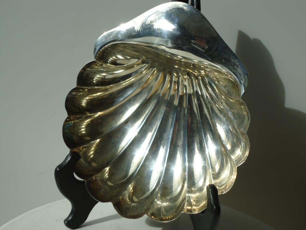 1905 Zilveren schelp ATKIN Brothers HA sterling silver UK, Ophalen of Verzenden, Zilver