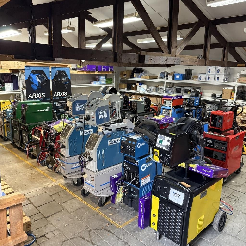 Station de soudage MIG MAG TIG ACDC Co2 | Révisé + garantie, Bricolage & Construction, Enlèvement ou Envoi, Utilisé, 250 ampères