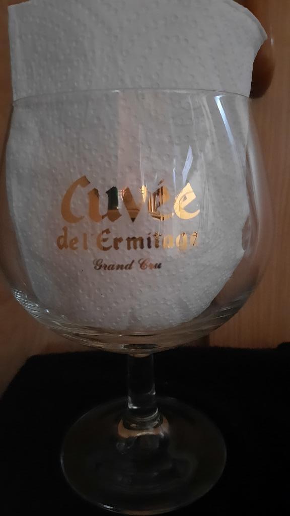 glas Cuvée de l'Ermitage grand cru, Enlèvement ou Envoi, Verre à bière