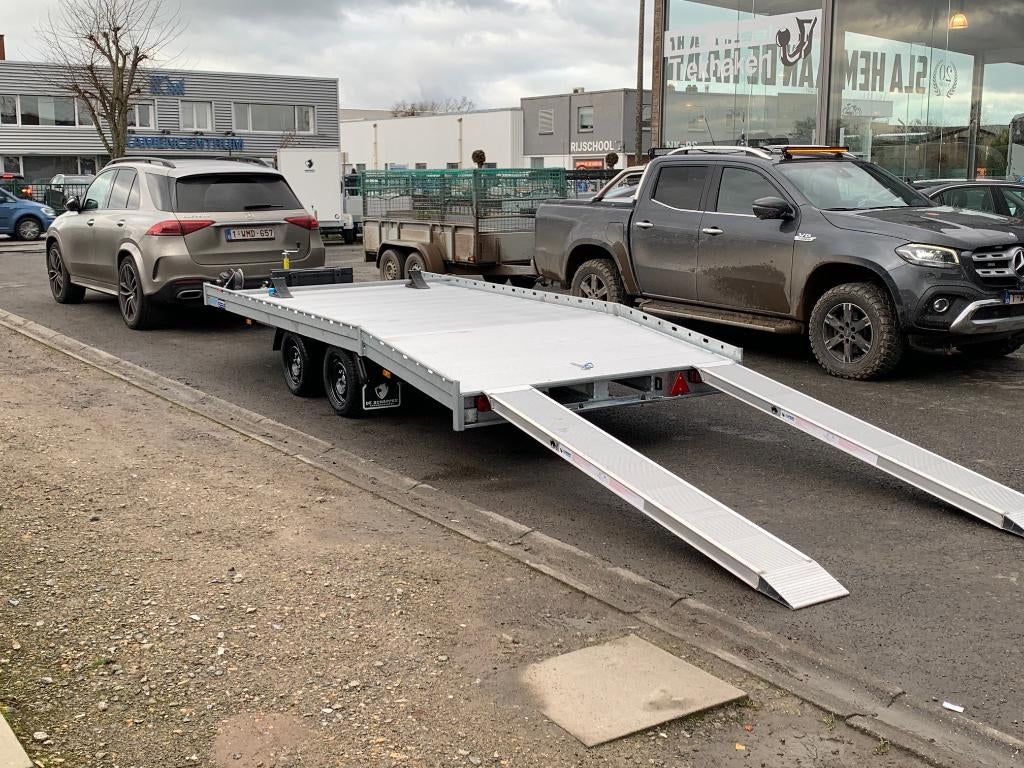 auto - aanhangwagen Hapert, Auto diversen, Aanhangers en Bagagewagens, Ophalen, Zo goed als nieuw