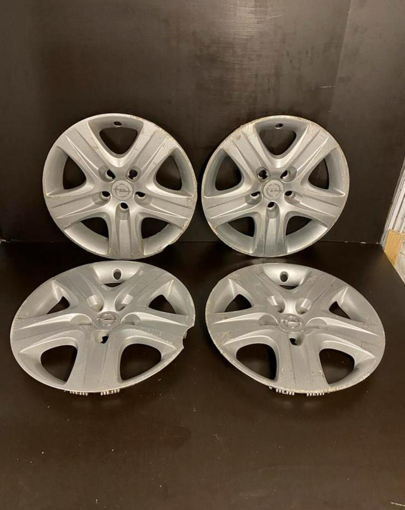 4 enjoliveurs Opel Astra zafira 16" 15€/4 au lieu de 20€/4, Enlèvement ou Envoi, Utilisé