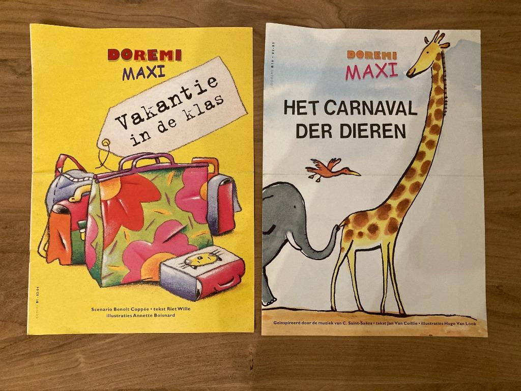 Set van 21 Doremi Maxi verhalen - Uitgeverij Averbode, Ophalen of Verzenden, Gelezen