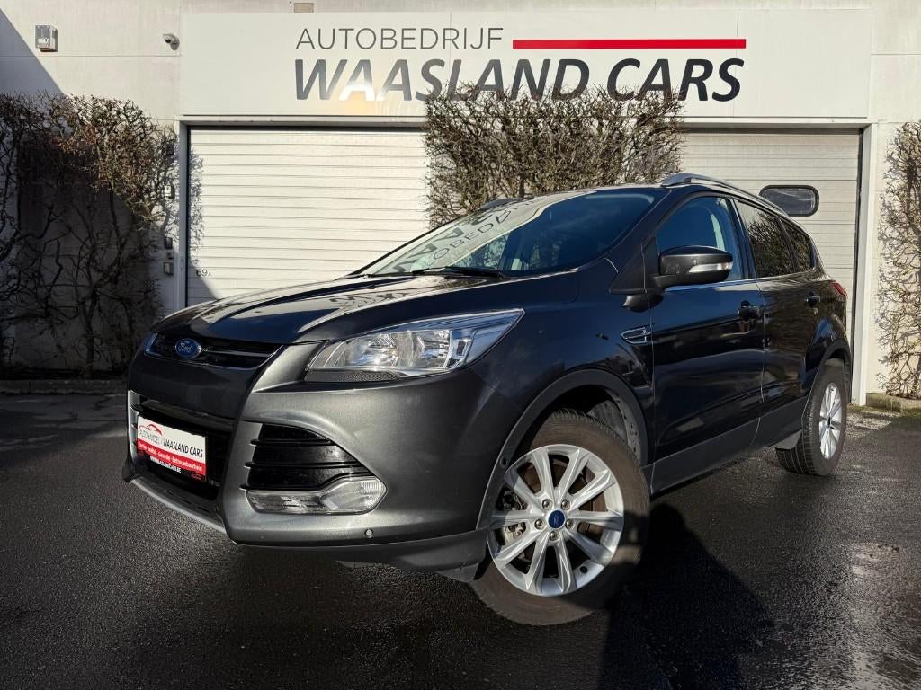 Ford Kuga 2.0 TDCi Titanium | 2015 | 54.300 km, Autos, Ford, Bluetooth, Argent ou Gris, Achat, Entreprise