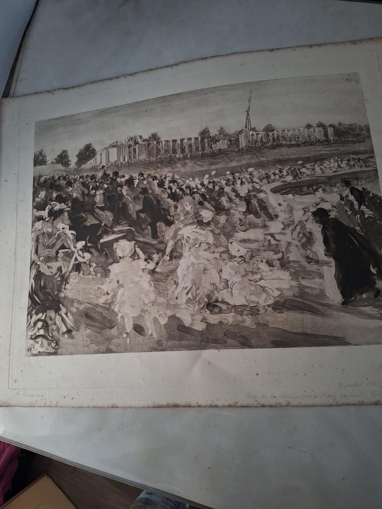 Paul Renouard, Antiquités & Art, Art | Lithographies & Sérigraphies, Enlèvement ou Envoi