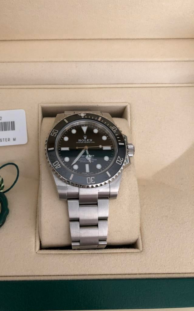 ROLEX Submariner No-Date 114060 ! Full set, Montre-bracelet, Rolex, Enlèvement, Utilisé