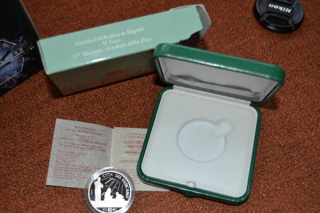 10 euro Vatikaan 2010, Postzegels en Munten, Vaticaanstad, Setje, Zilver, Ophalen of Verzenden