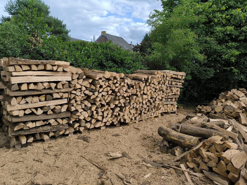 Bois de chauffage Frêne sec prêt à brûler, Tuin en Terras, Brandhout, Blokken, Essenhout, 6 m³ of meer, Ophalen
