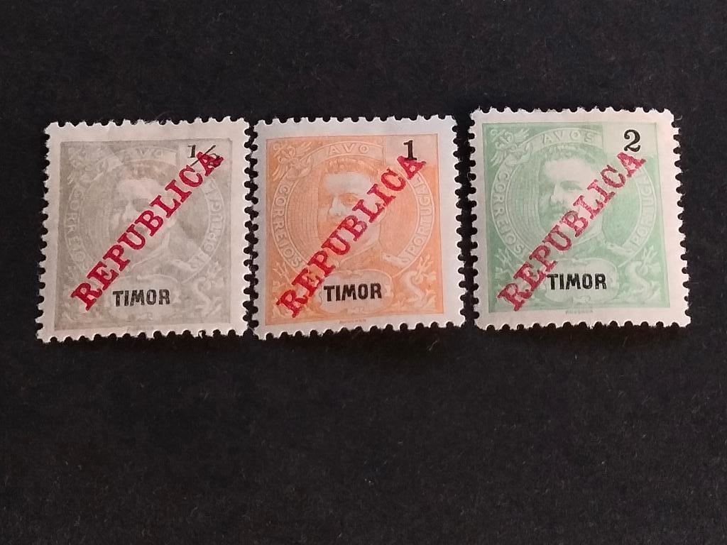 Timor 1911 - Roi Carlos I *, Enlèvement ou Envoi, Non oblitéré, Asie du Sud Est