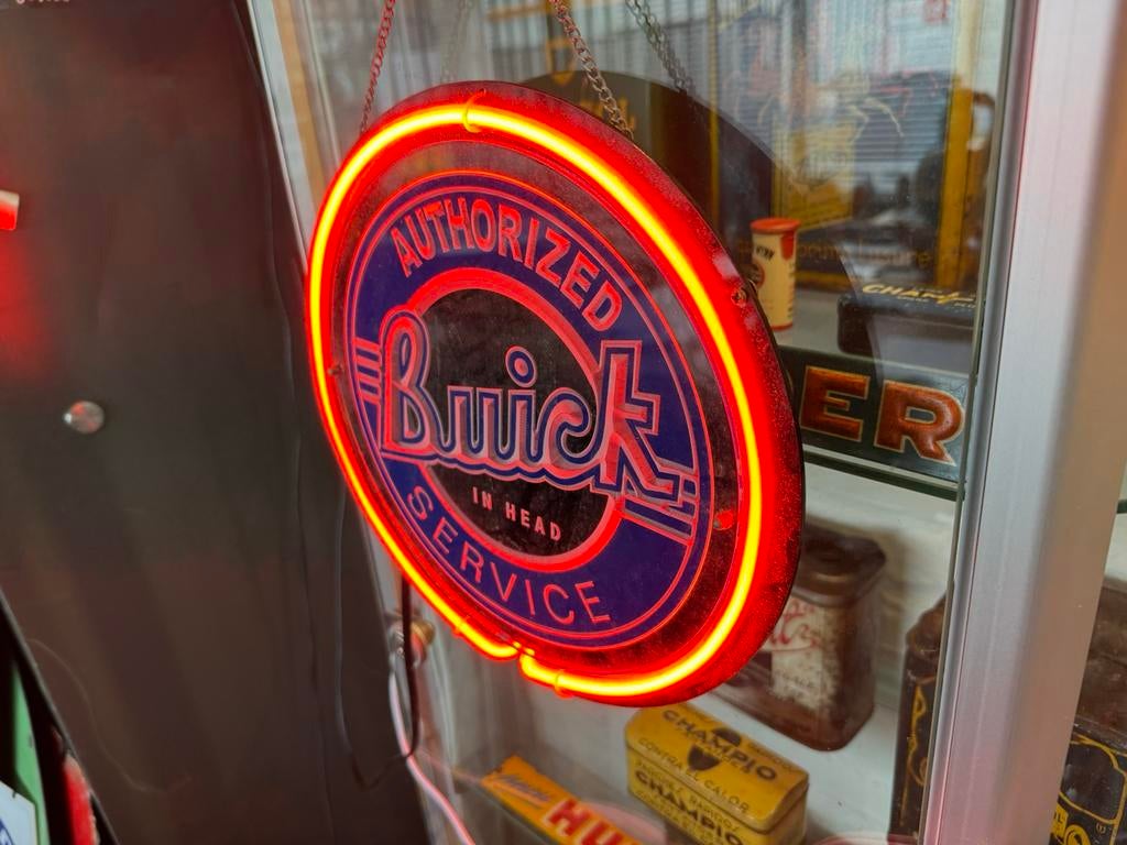 Éclairage publicitaire Buick NeON, Enlèvement, Utilisé, Panneau publicitaire