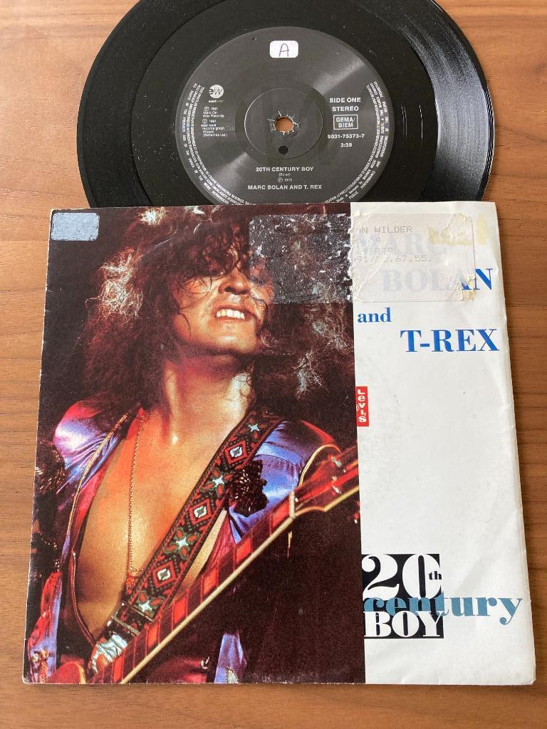 Marc Bolan And T-Rex – 20th Century Boy, Enlèvement, 7 pouces, Single