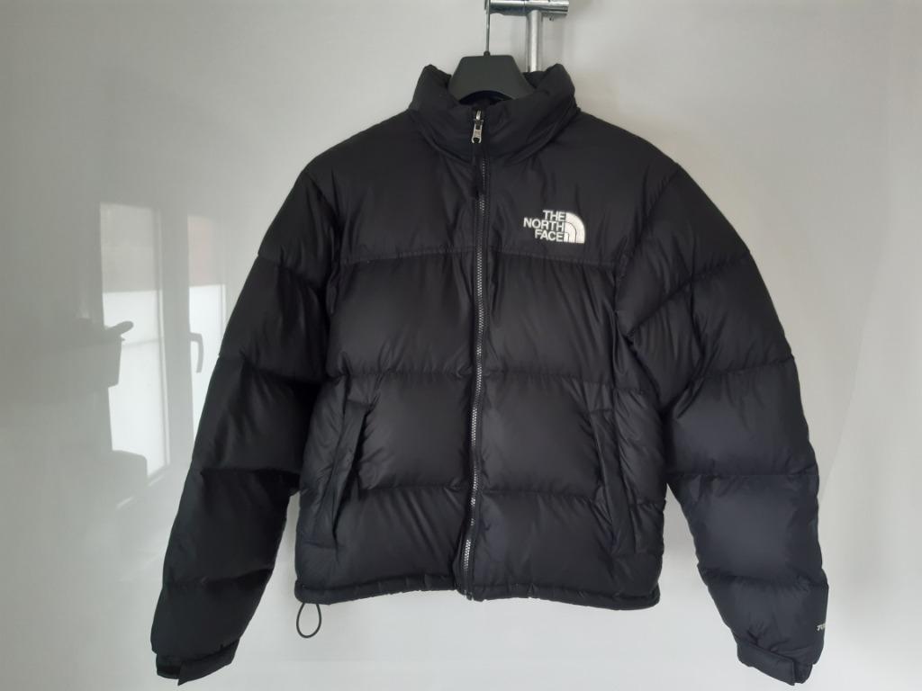 The North Face Retro Nuptse jacket ZWART XS, Ophalen, Zwart, Overige maten, Zo goed als nieuw