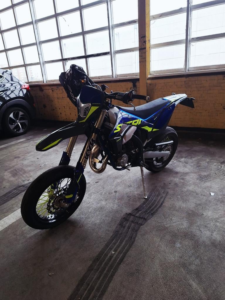 Sherco 125cc 2t, Enlèvement