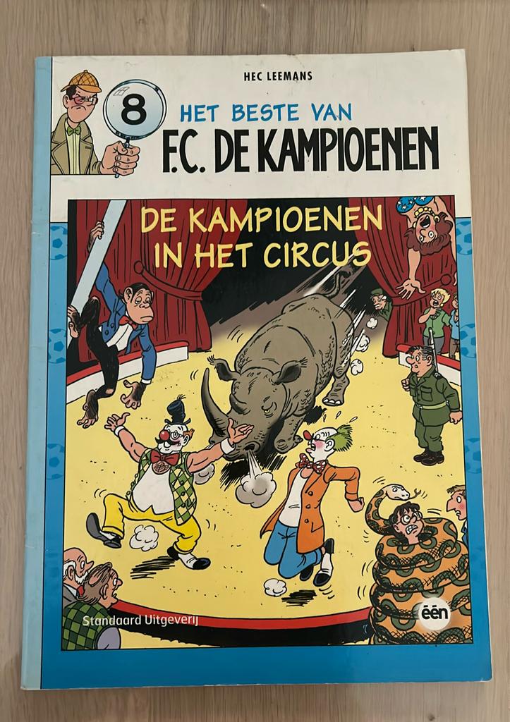 Strip fc de kampioenen, Eén stripboek, Ophalen of Verzenden, Zo goed als nieuw, Hec leemans