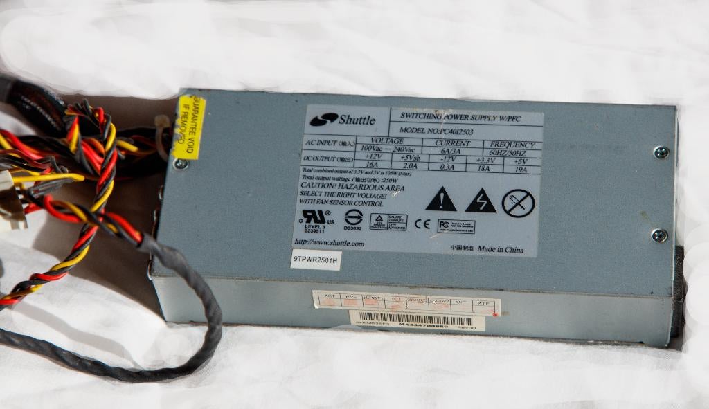 shuttle power supply, Ophalen of Verzenden, Zo goed als nieuw