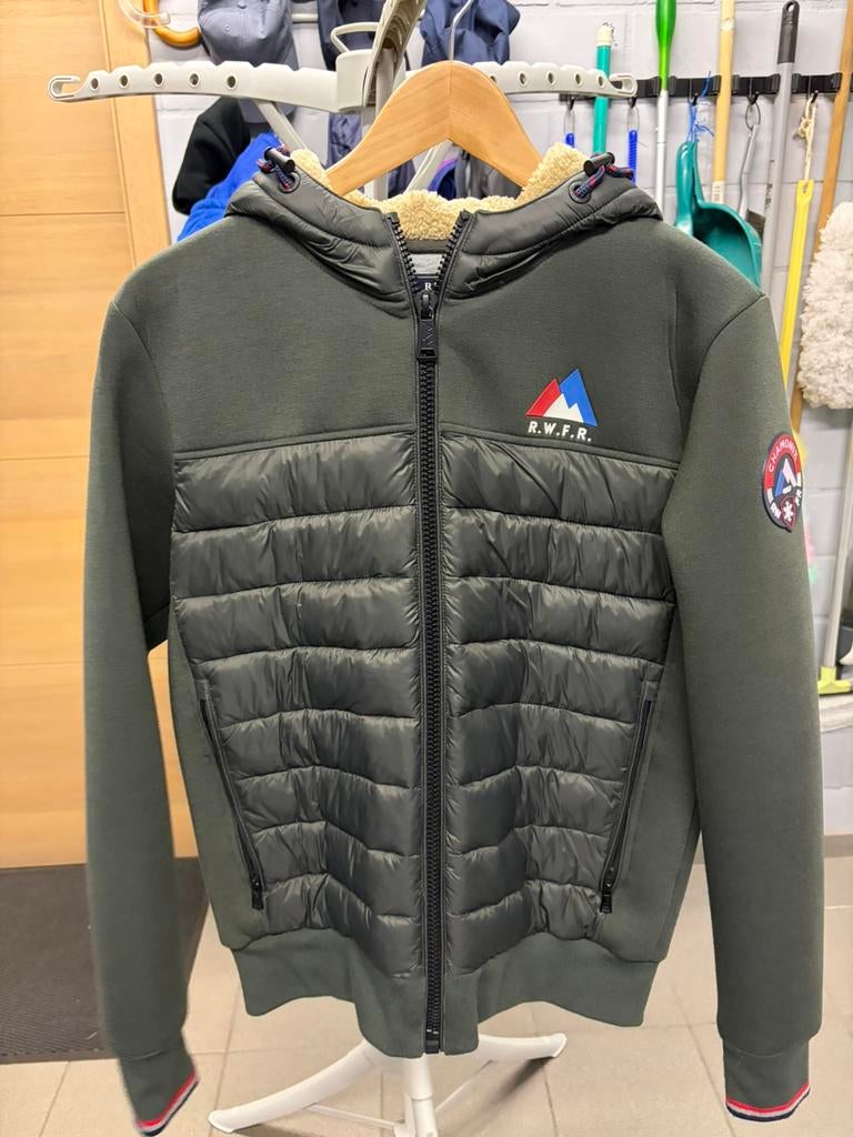 River Woods jas met kap mt S, Kleding | Heren, Jassen | Winter, Ophalen, Gedragen, Maat 46 (S) of kleiner, Groen