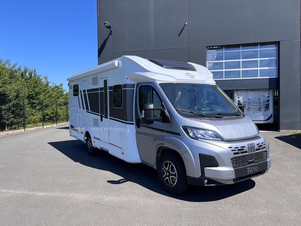 Carado T 457 PRO met face to face indeling en lengtebedden, Caravanes & Camping, Camping-cars, Jusqu'à 4, Fiat, Automatique, Antidémarrage