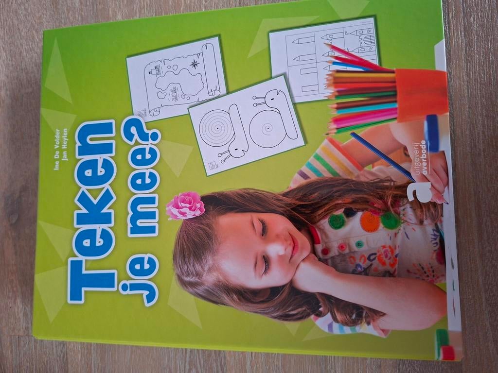 Teken je mee? Leren teken in de kleuterklas., Ophalen of Verzenden, Zo goed als nieuw