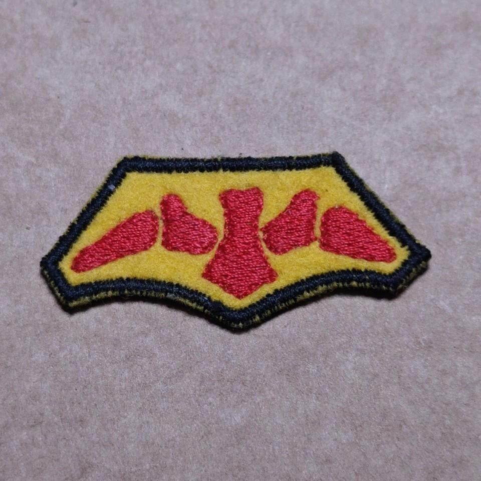 Badge ABL pour donneurs de sang en feutre, Collections, Enlèvement ou Envoi, Armée de l'air, Emblème ou Badge
