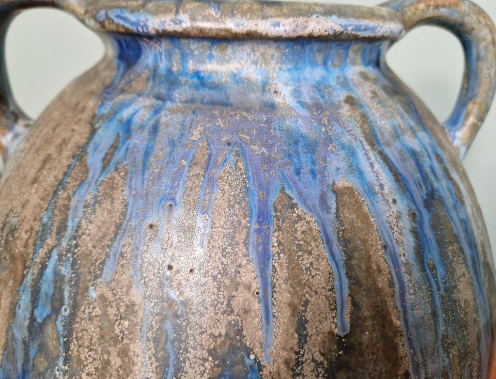 Vase en grès flammé, Roger Guérin, période Art Déco, Enlèvement ou Envoi