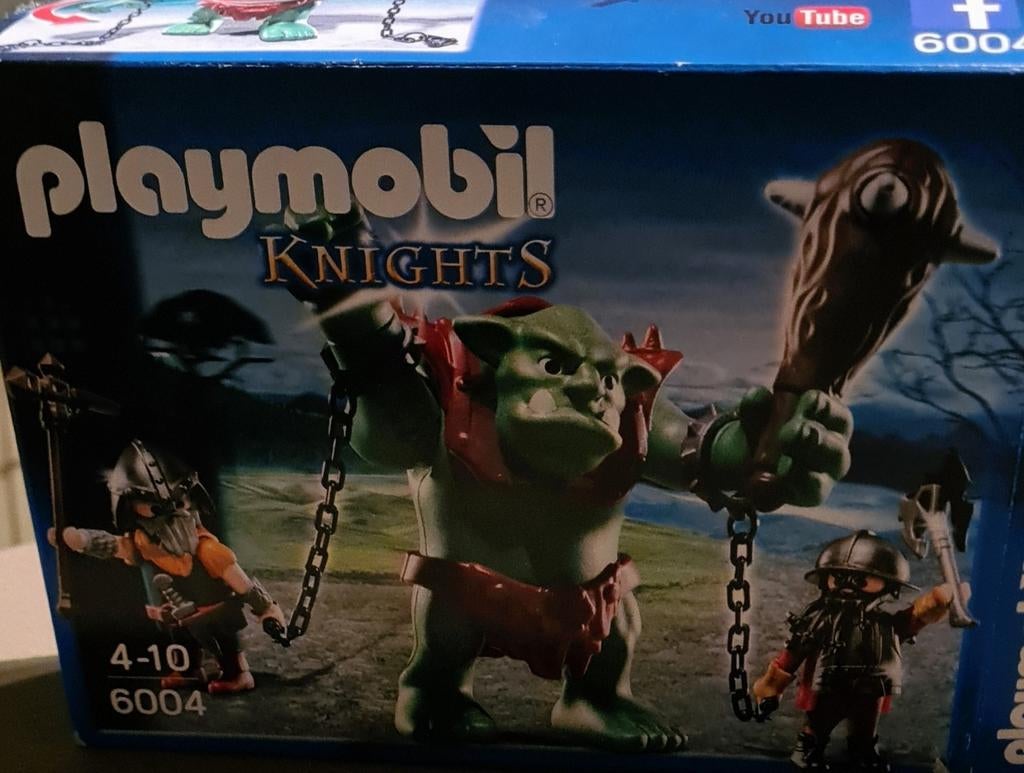 Playmobil Reuzentrol met dwergsoldaten 6004, Kinderen en Baby's, Speelgoed | Playmobil, Ophalen, Zo goed als nieuw