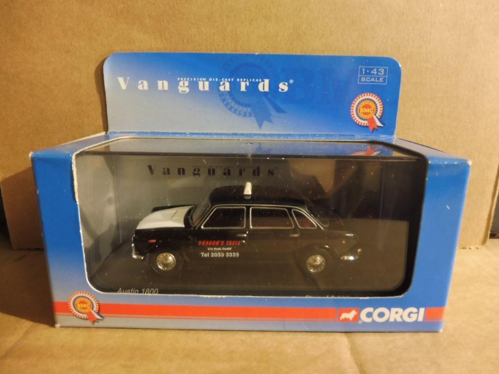 1:43 Corgi Vanguards VA08908 BMC Austin 1800 taxi 1v3000st., Ophalen of Verzenden, Zo goed als nieuw, Auto, Corgi