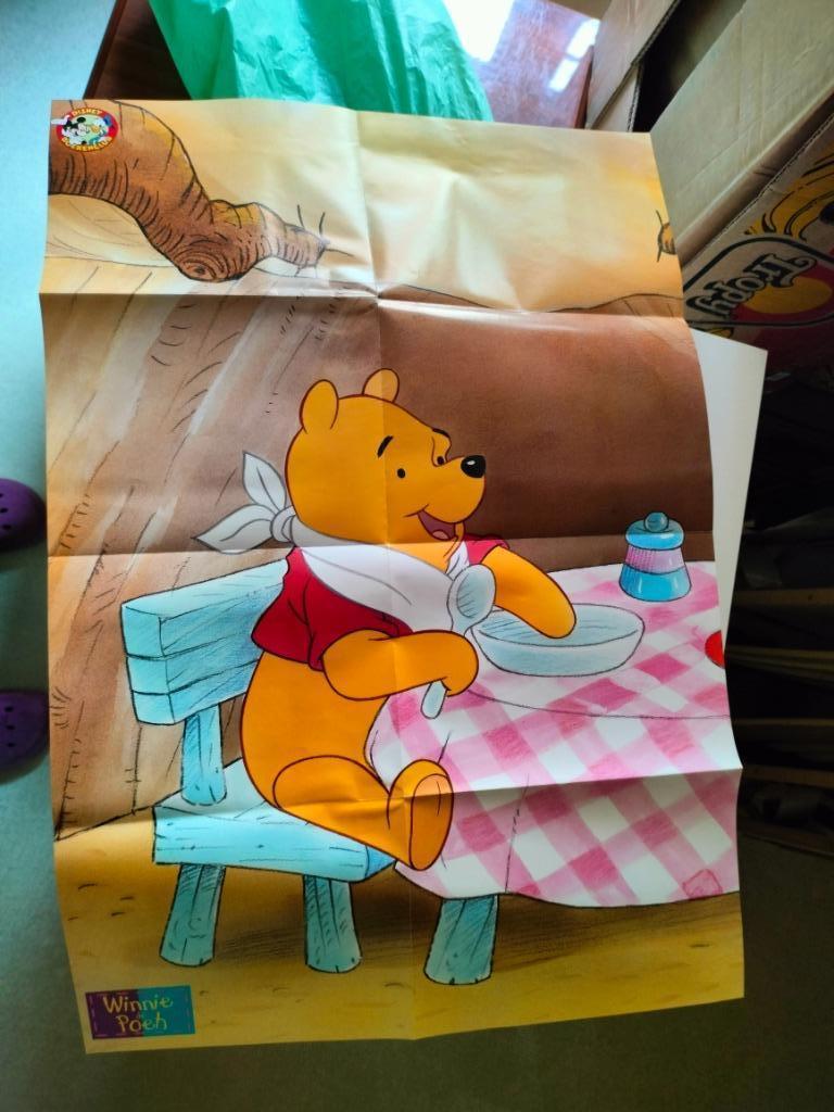 Winnie the Pooh poster puzzel Disney in goede staat, Boeken, Ophalen of Verzenden, Zo goed als nieuw