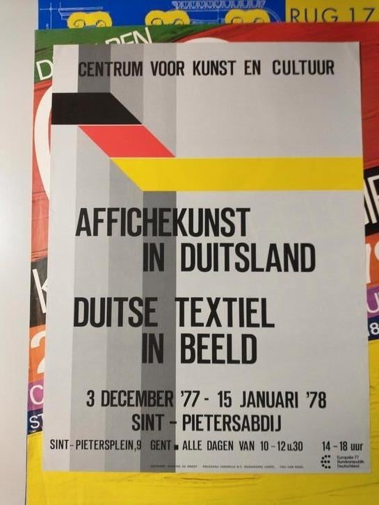 Affichekunst in Duitsland 1978 affiche, Enlèvement ou Envoi
