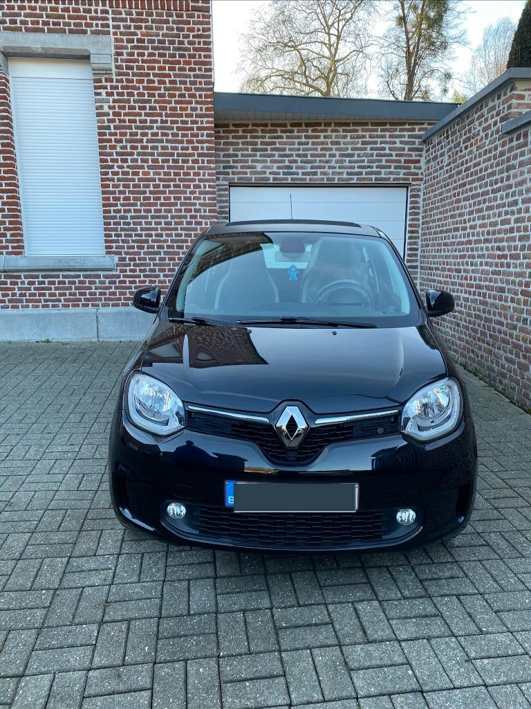 Renault Twingo cabriolet, Auto's, Renault, Particulier, Twingo, Benzine, Cabriolet, 5 deurs, Handgeschakeld, Zwart, Grijs, Velours