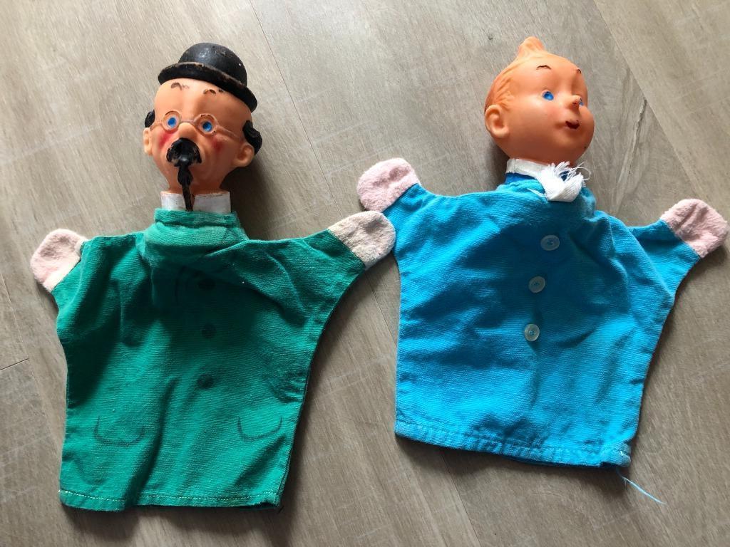 Handpop Kuifje en Zonnebloem, Verzamelen, Ophalen