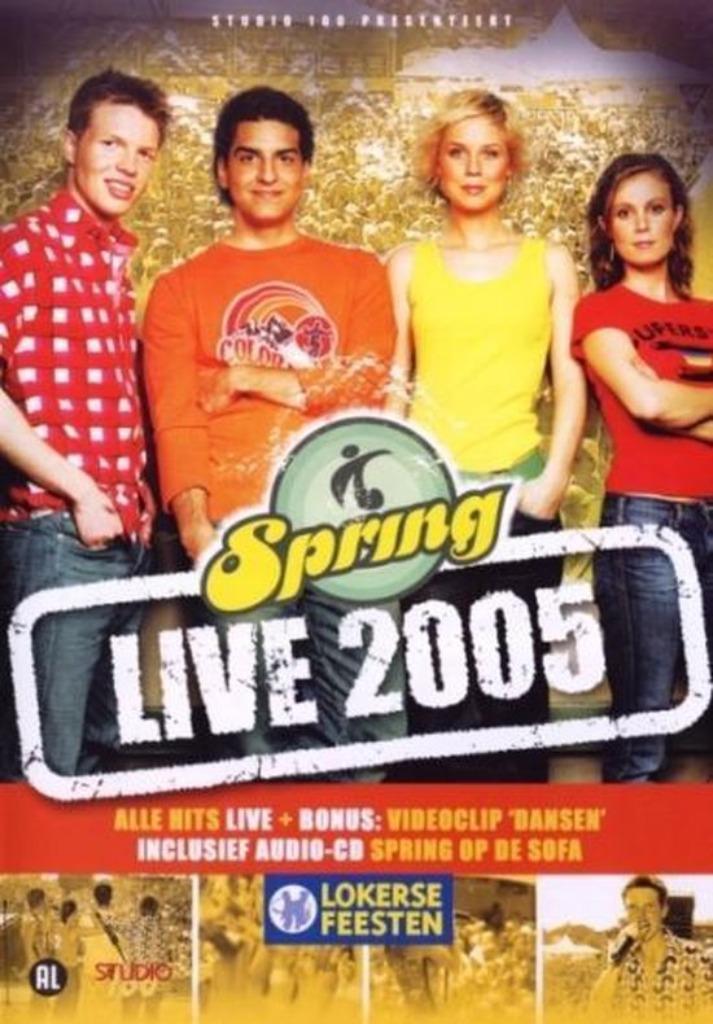 Spring live dvd lokerse  feesten 2005, Cd's en Dvd's, Alle leeftijden, Ophalen of Verzenden, Zo goed als nieuw, Muziek en Concerten