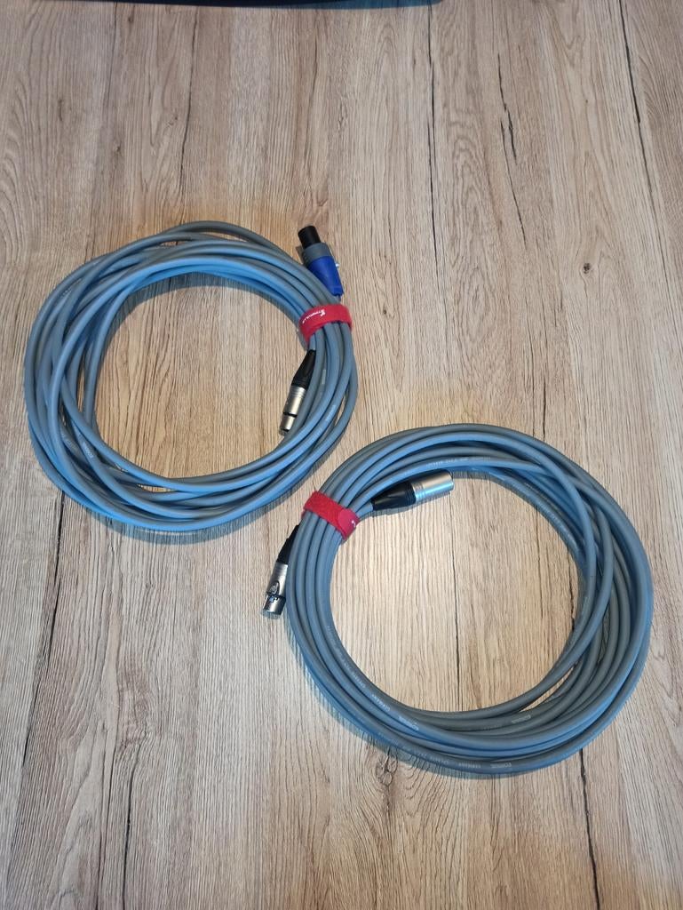 Cordial speaker cables (10 meter), Enlèvement ou Envoi, Comme neuf, Haut-parleur ou Amplificateur