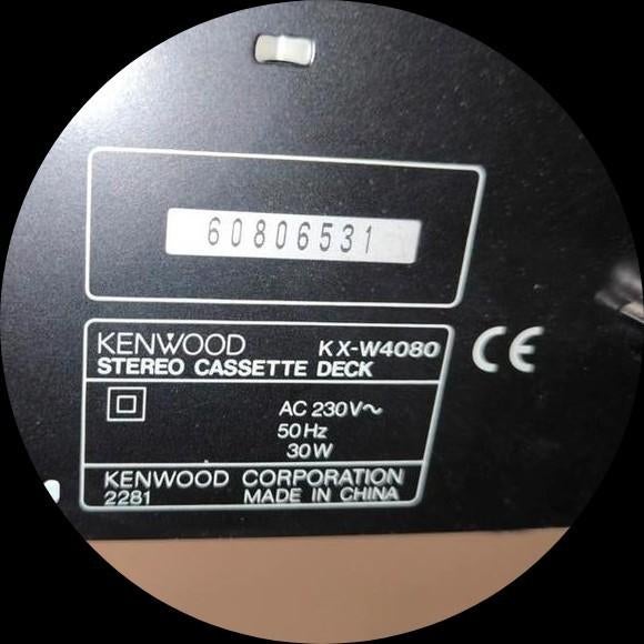 Deck K7 vintage KENWOOD, Audio, Tv en Foto, Ophalen