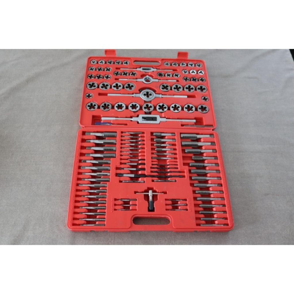 115 delige tap en snijset Engelse en Metrische maten, Verzenden