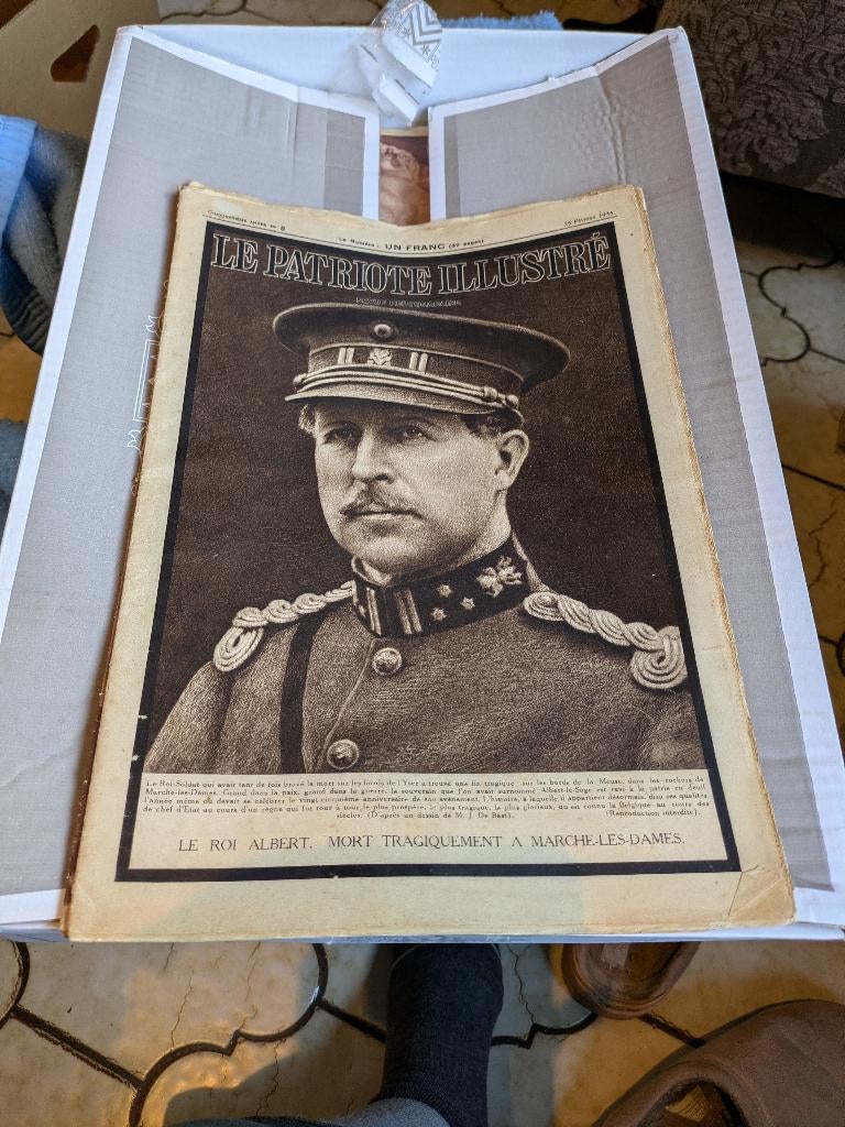 Le patriote illustre, Collections, Enlèvement ou Envoi, Utilisé, Magazine ou livre