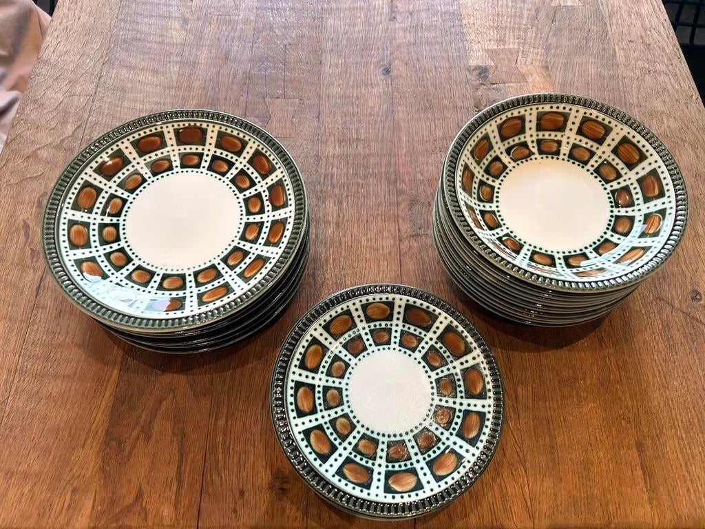 Boch Bernadette Vintage borden, Antiek en Kunst, Ophalen