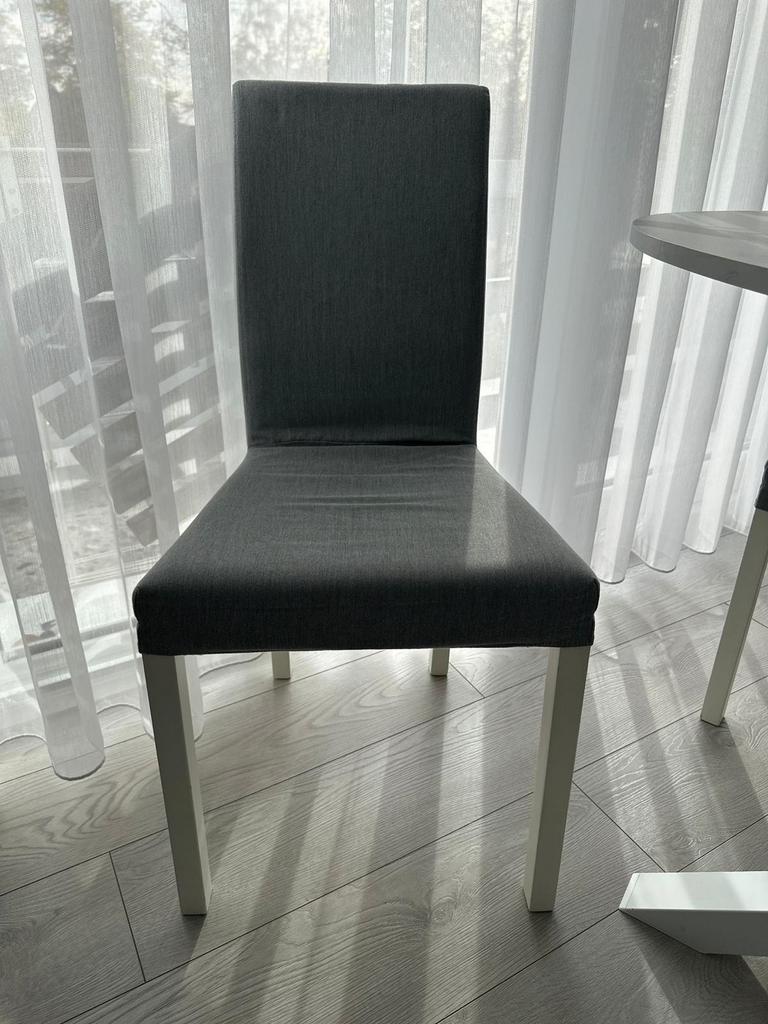 Chaise IKEA KATTIL, Maison & Meubles, Gris, Enlèvement ou Envoi, Tissus, Cinq, Six Chaises ou plus