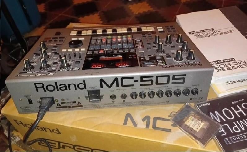 Roland Groovebox MC-505 Sequencer - zo goed als nieuw, Ophalen, Zo goed als nieuw, Roland