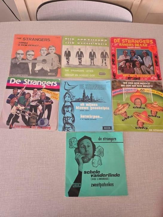 7 x  De Strangers, pakketprijs mogelijk., Cd's en Dvd's, Vinyl Singles, Ophalen of Verzenden, Zo goed als nieuw, Nederlandstalig