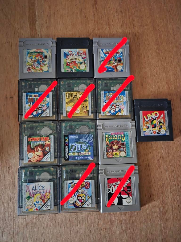Gameboy Games, Games en Spelcomputers, Games | Nintendo Game Boy, Ophalen of Verzenden