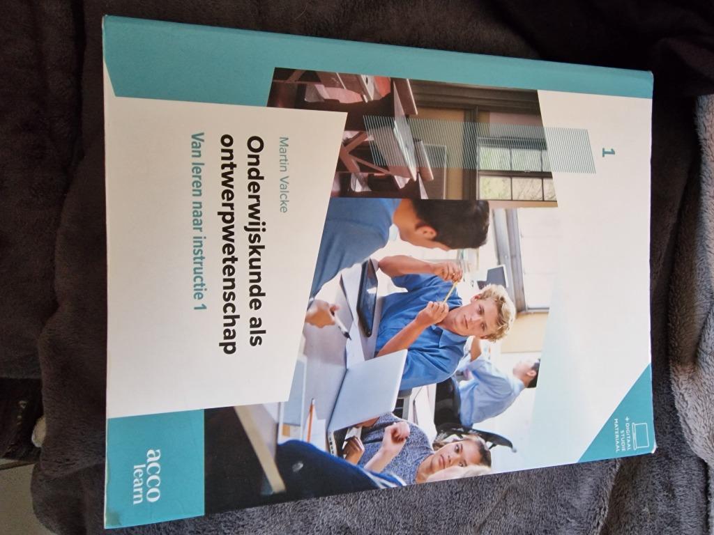 Onderwijskunde als ontwerpwetenschap deel 1 en 2, Boeken, Ophalen, Overige vakken, Zo goed als nieuw, Martin Valcke
