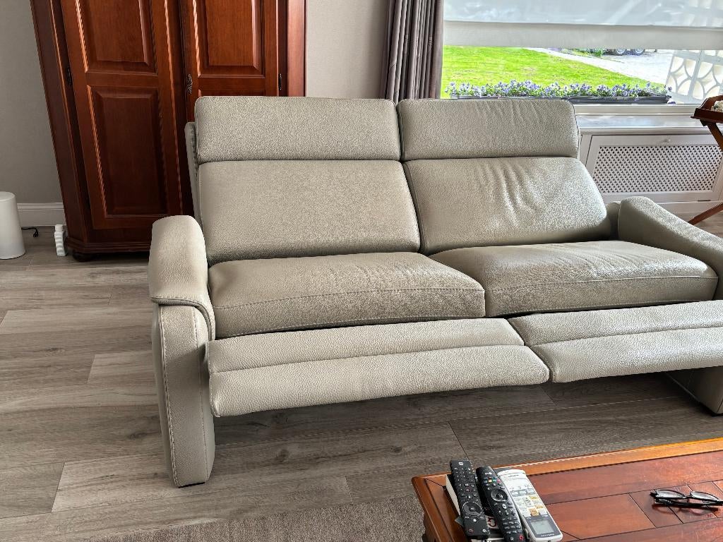 lederen 2 zit, Ophalen, Gebruikt, Minder dan 75 cm, 150 tot 200 cm