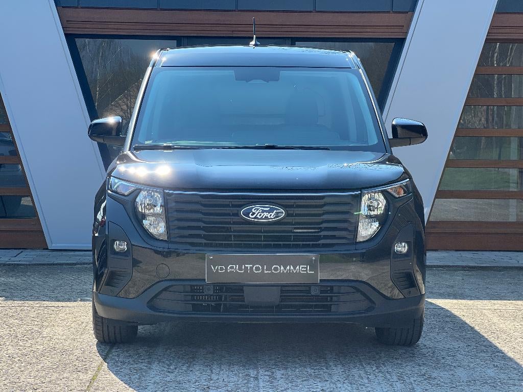 Ford Transit Courier '24 - AUTOMAAT/ FULL OPTION/ GARANTIE, Auto's, Stof, Euro 6, Zwart, Bedrijf