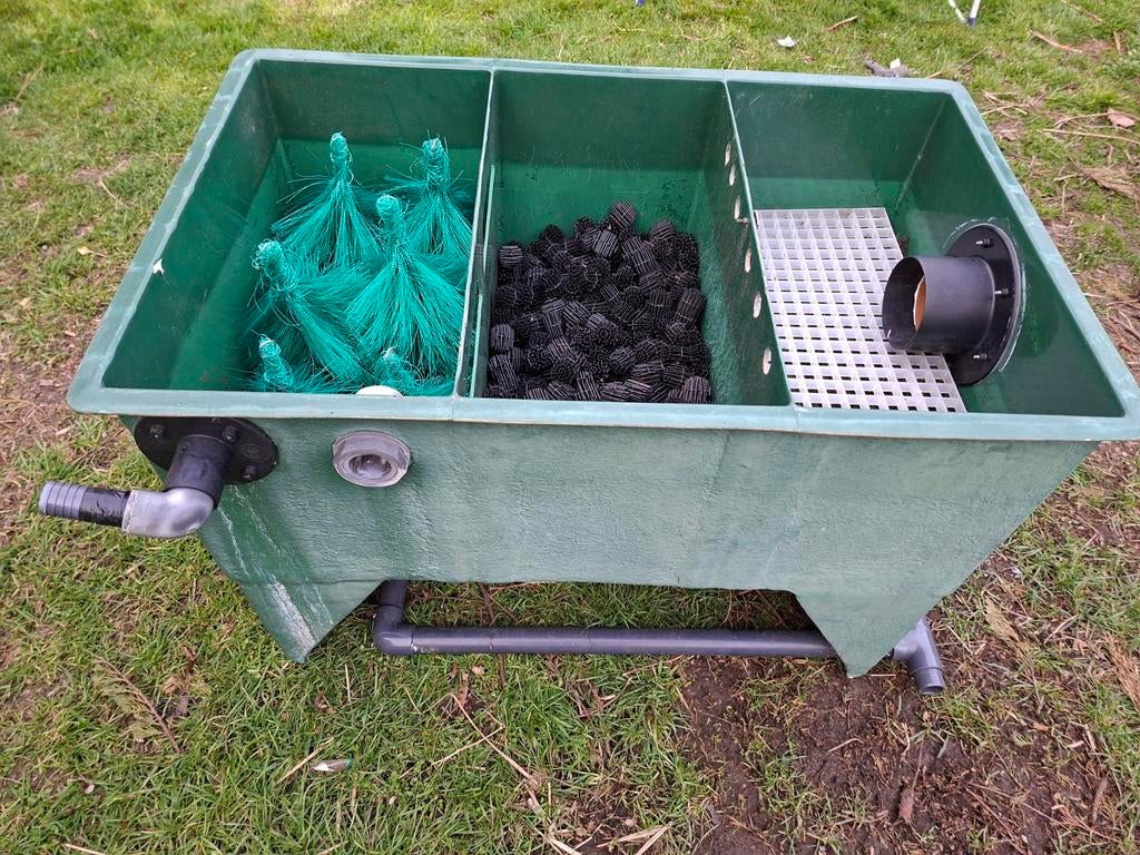 Vijverfilter polyester 3 filterkamers, Tuin en Terras, Ophalen, Vijverfilter