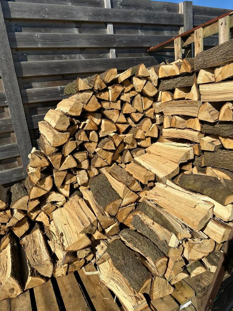 Brandhout te koop, Tuin en Terras, Ophalen, Eikenhout, Blokken