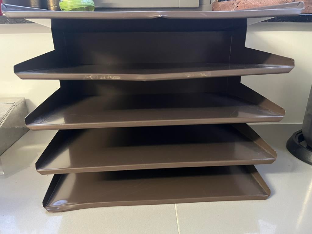 Étagère métallique pour papoers, Enlèvement, Utilisé