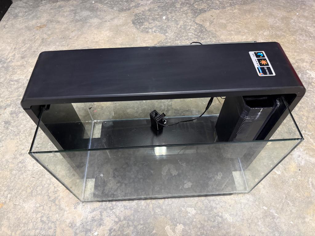 Aquarium Home 65 met toebehoren, Enlèvement, Utilisé, Aquarium vide